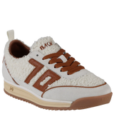 Back 70 | Jogger FT Sneakers in Milk Ice Cuoio