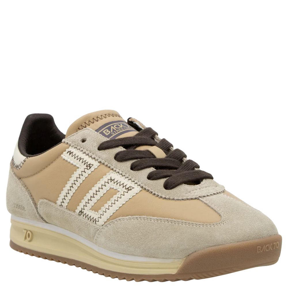 Back 70 | Jogger Z Sneakers in Beige Milk Coffee