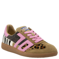 Back 70 | Squid Sneakers in Leopard Zebra Fuxia