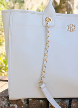 Caroline Hill | Melissa Tote Bag - Cream