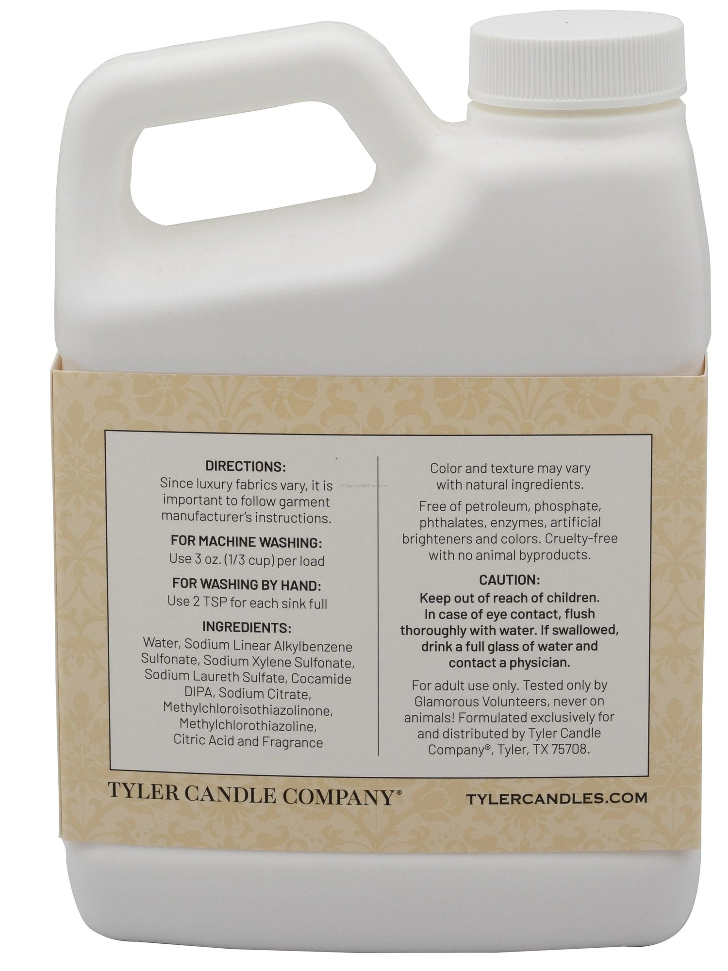 Tyler Candle | Trophy 16 oz. Glamorous Wash Fine Laundry Detergent