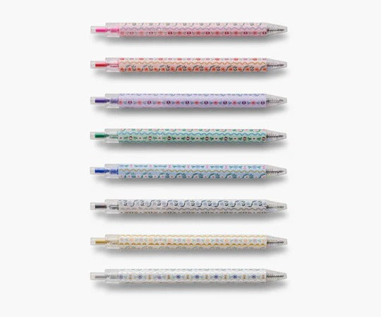 Rifle Paper Co. | Delphine Gel Pen Set of 8