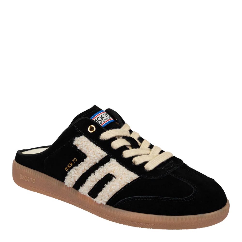 Back 70 | Easter Backless Sneakers in Black