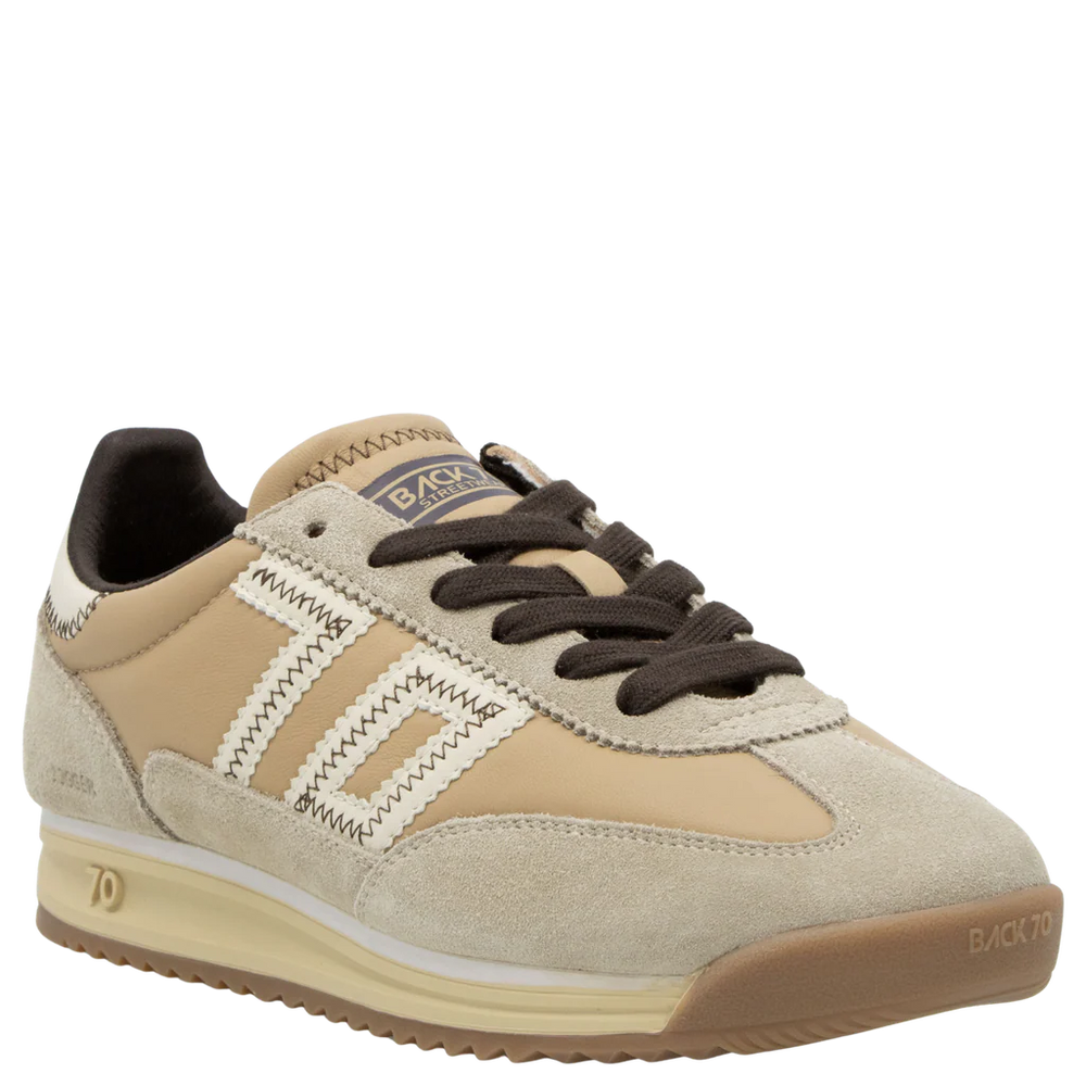 Back 70 | Jogger Z Sneakers in Beige Milk Coffee