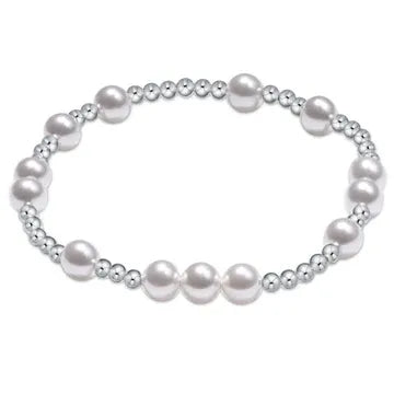 Enewton | Hope Unwritten 6mm Bead Bracelet- Pearl