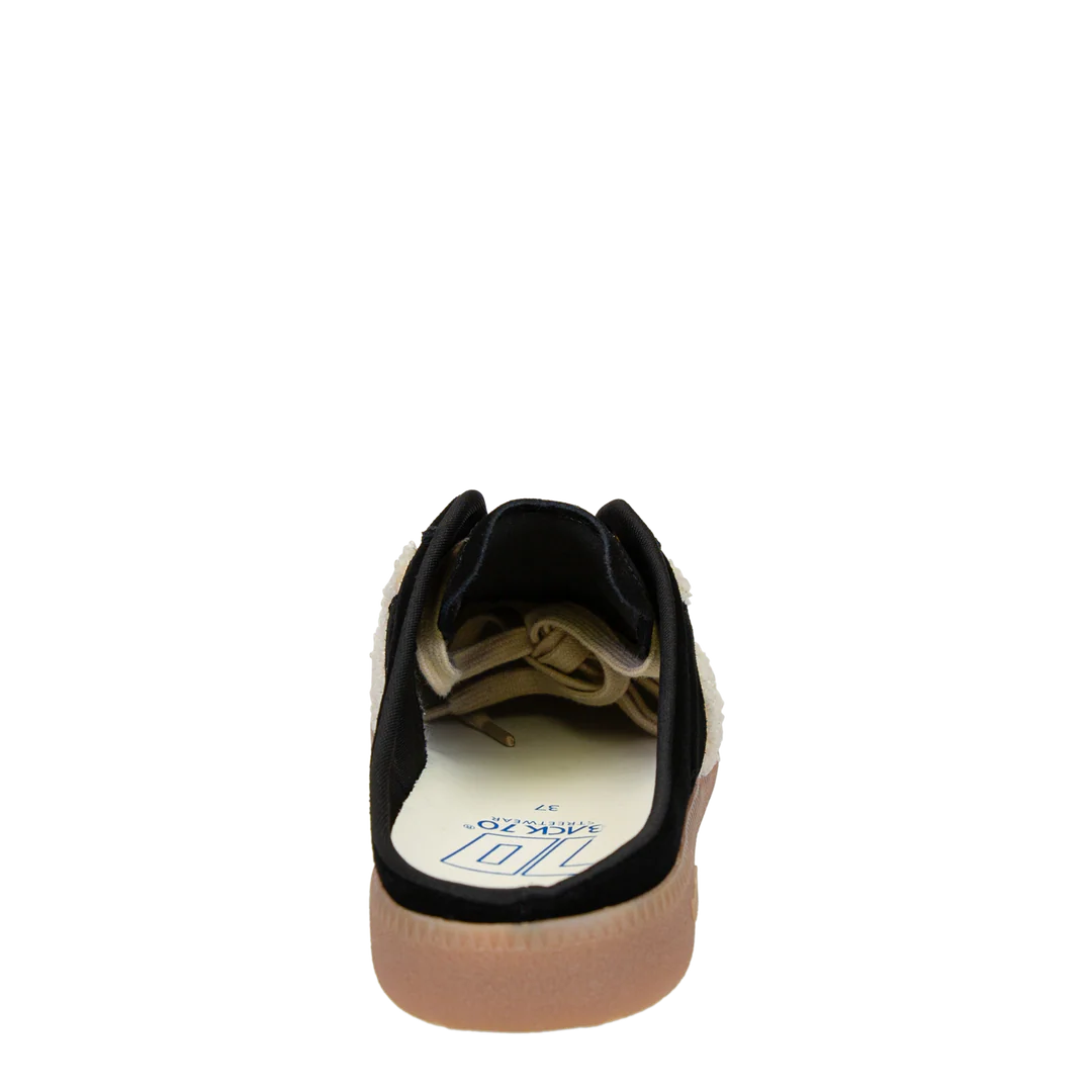 Back 70 | Easter Backless Sneakers in Black