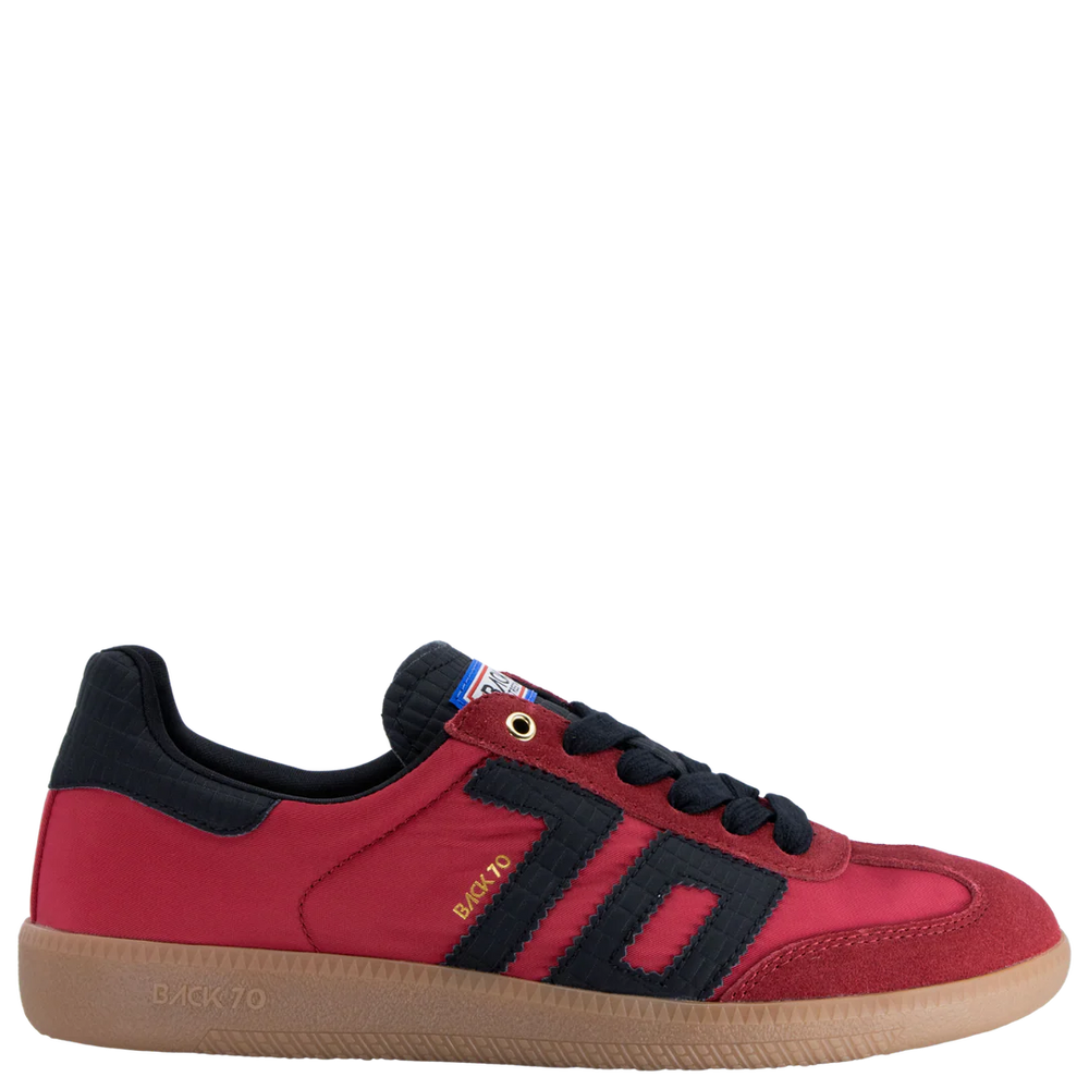 Back 70 | Ghost Sneakers in Red Black