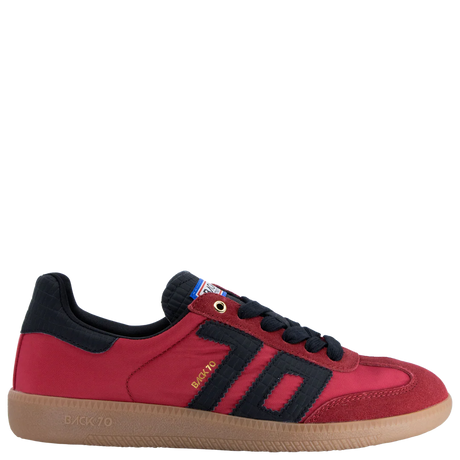 Back 70 | Ghost Sneakers in Red Black