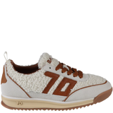 Back 70 | Jogger FT Sneakers in Milk Ice Cuoio