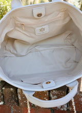 Caroline Hill | Melissa Tote Bag - Cream