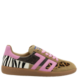 Back 70 | Squid Sneakers in Leopard Zebra Fuxia