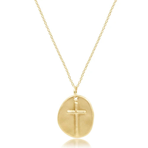 Enewton | 16" Necklace Gold - Inspire Gold Charm