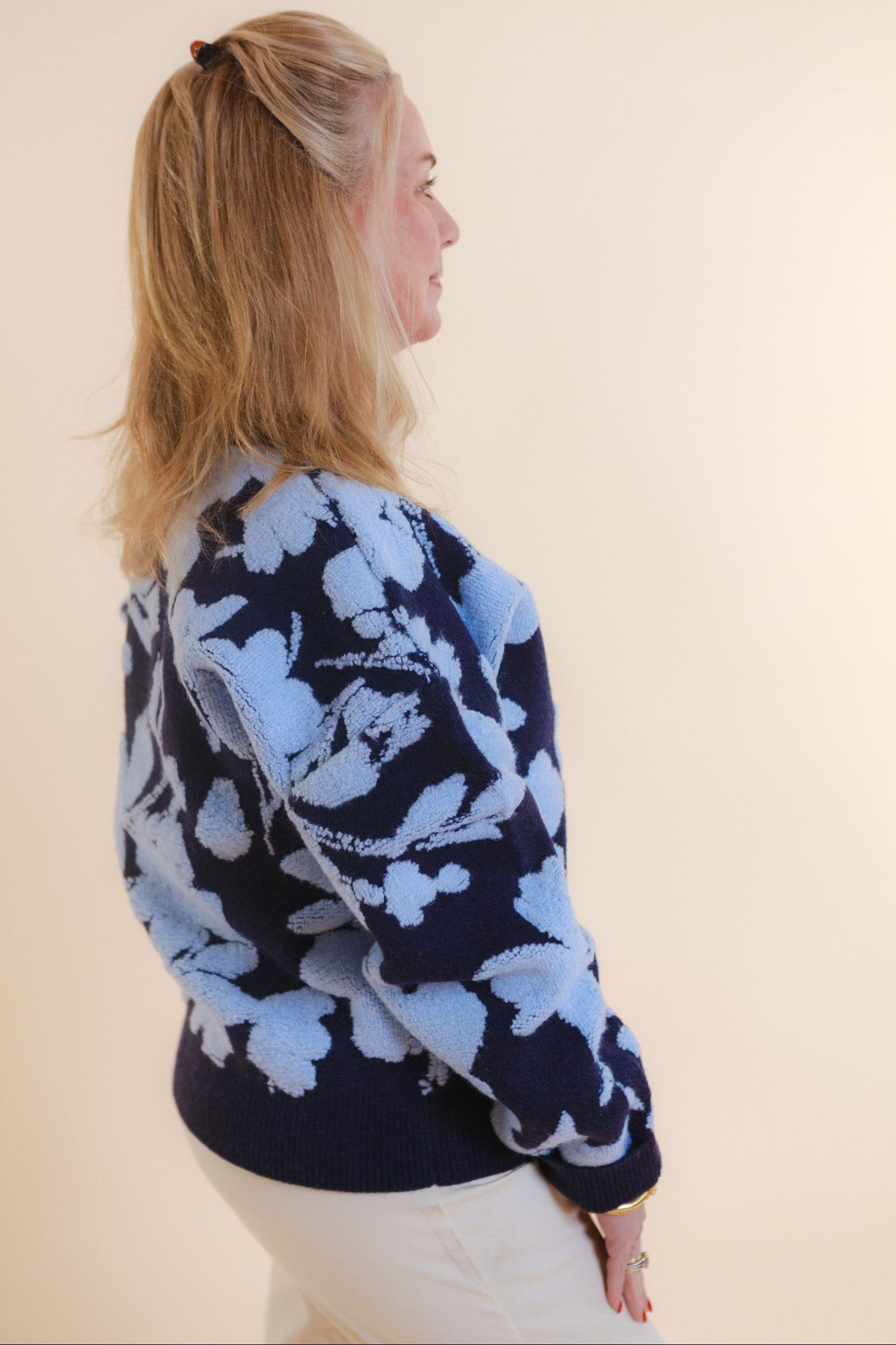 English Factory | The Fuzzy Flower Sweater