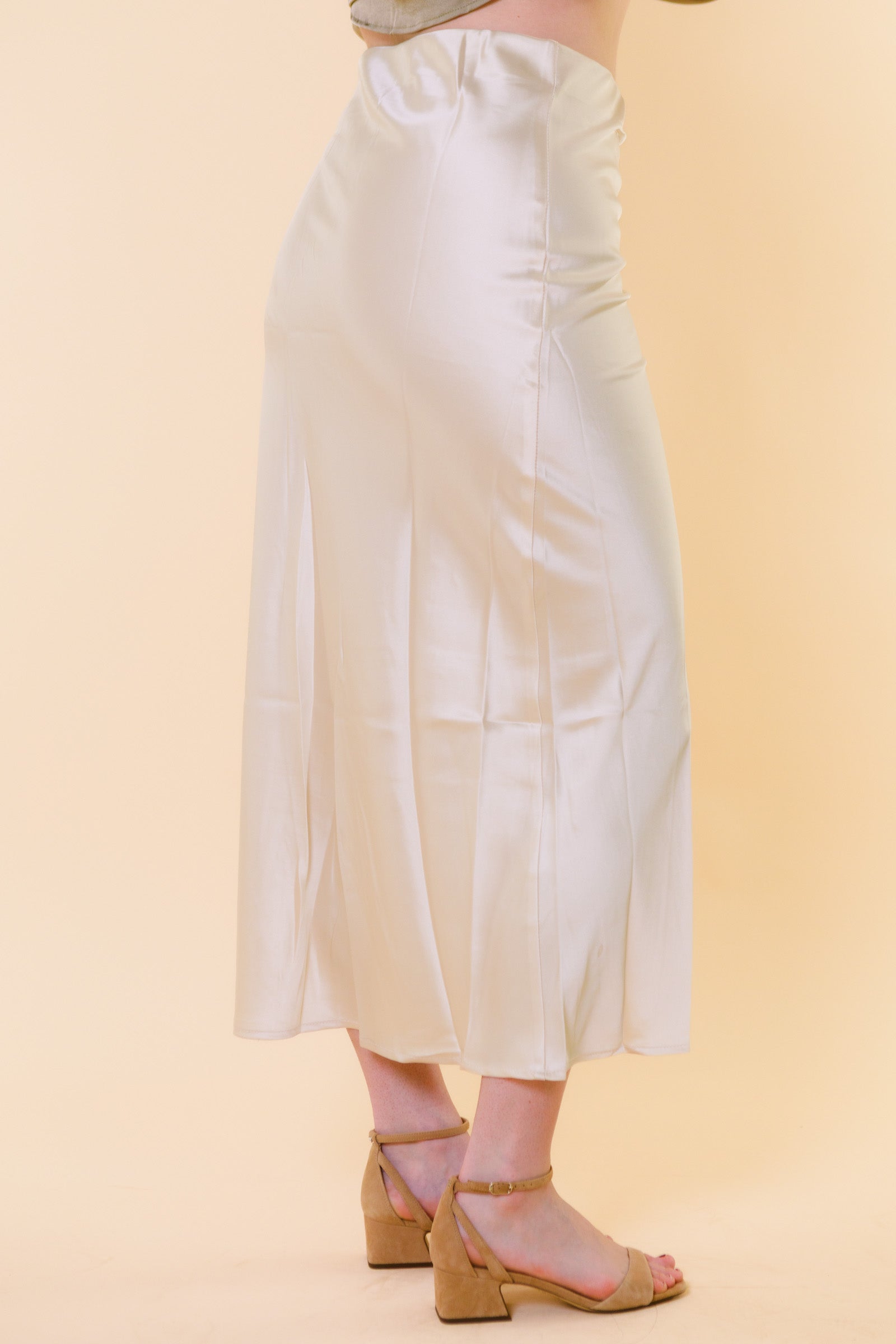 The Noelle Elegant Midi Skirt