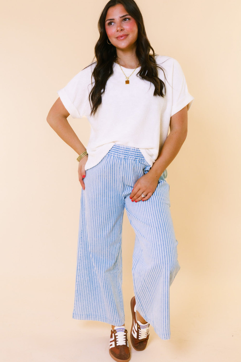 The Stone Striped Pant
