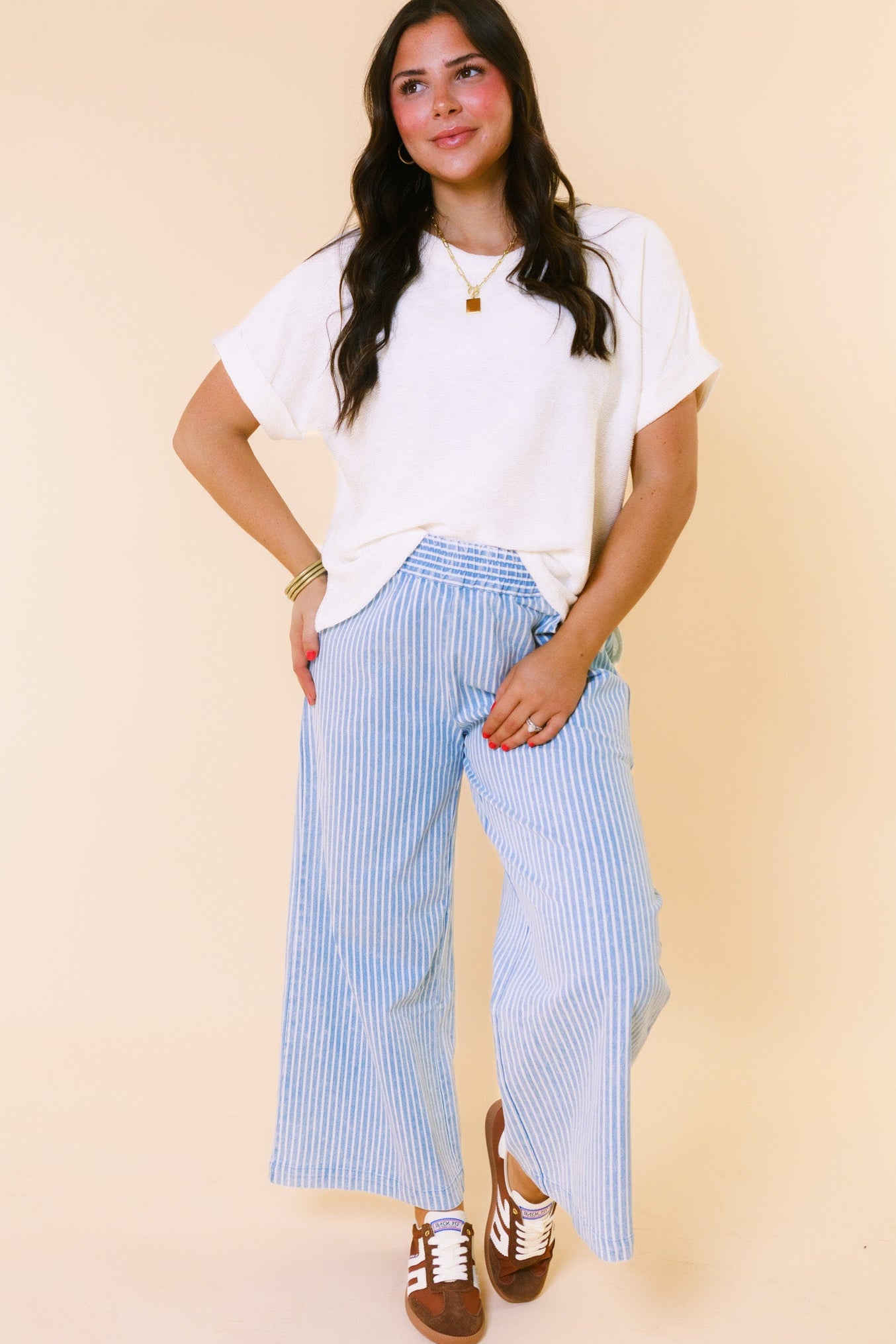 The Stone Striped Pant