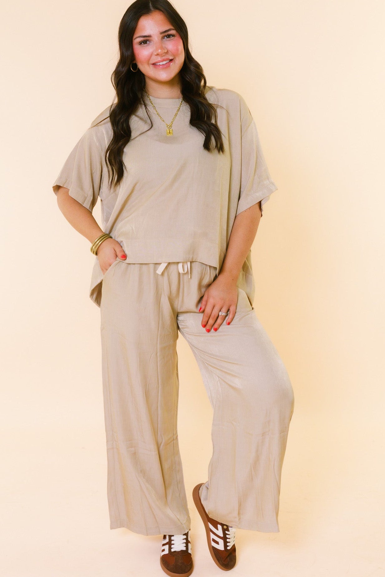 The Sloane Effortless Wide Pants