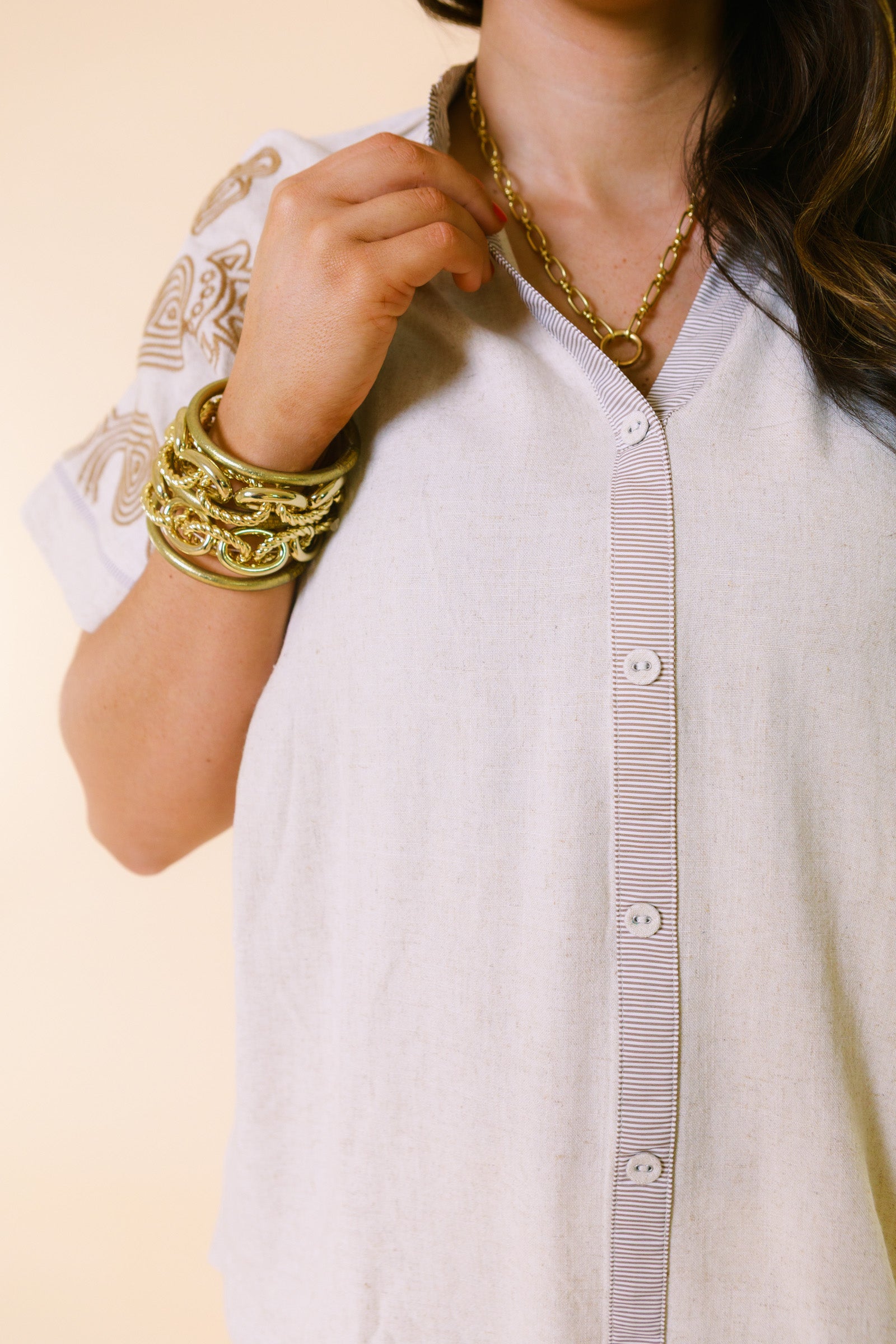The Susan Embroidered Top