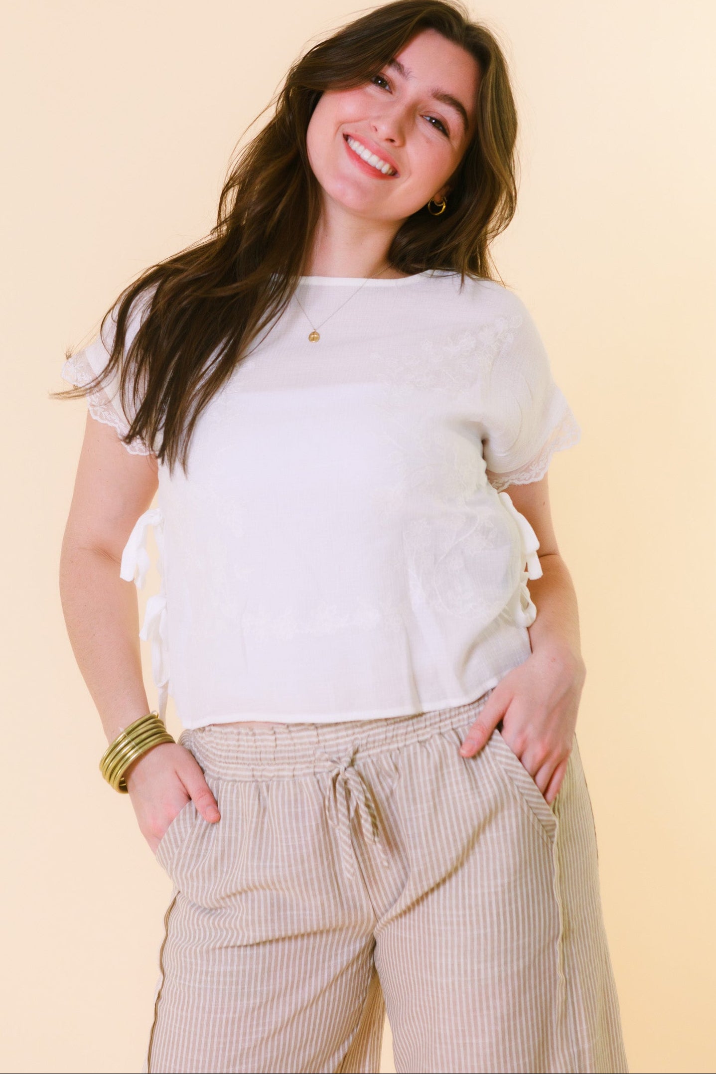 The Maison Lace Top