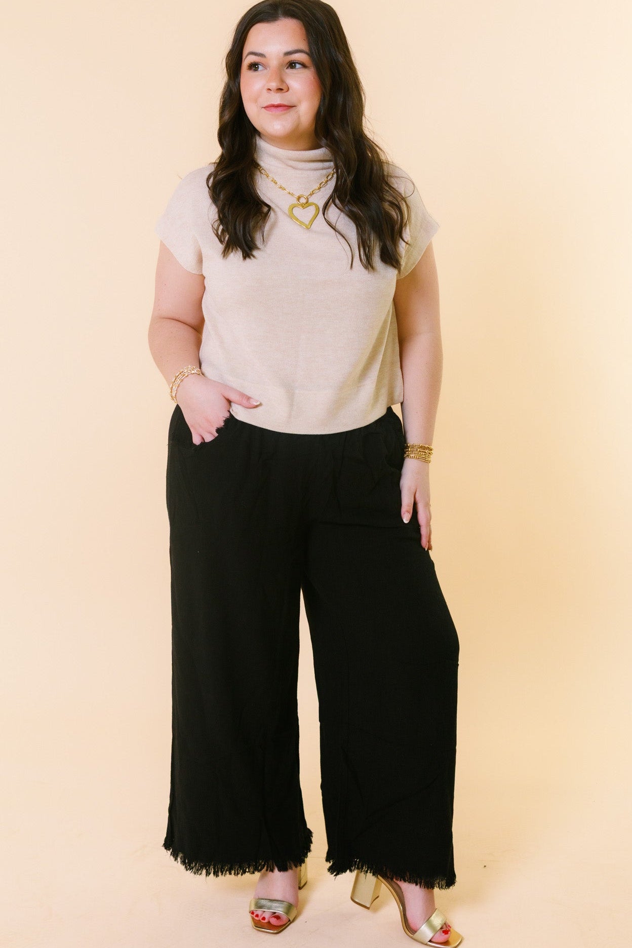 The Sandy Mock Neck Top