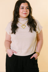 The Sandy Mock Neck Top