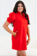 The Scarlet Scroll Dress