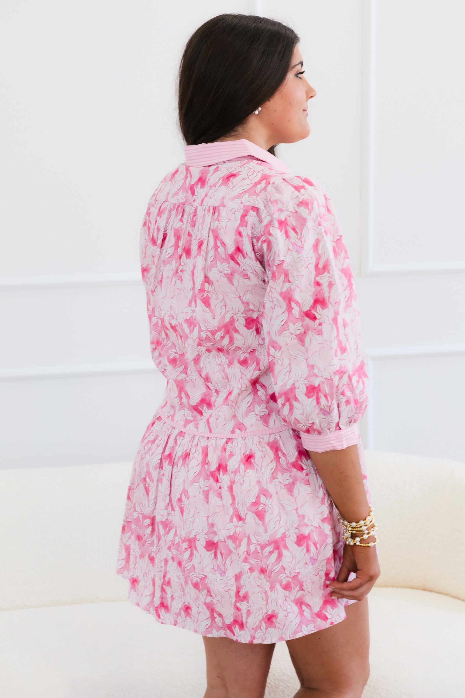 The Petal & Pearl Floral Dress