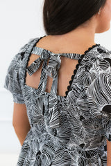 The Petal Sketch Midi Dress