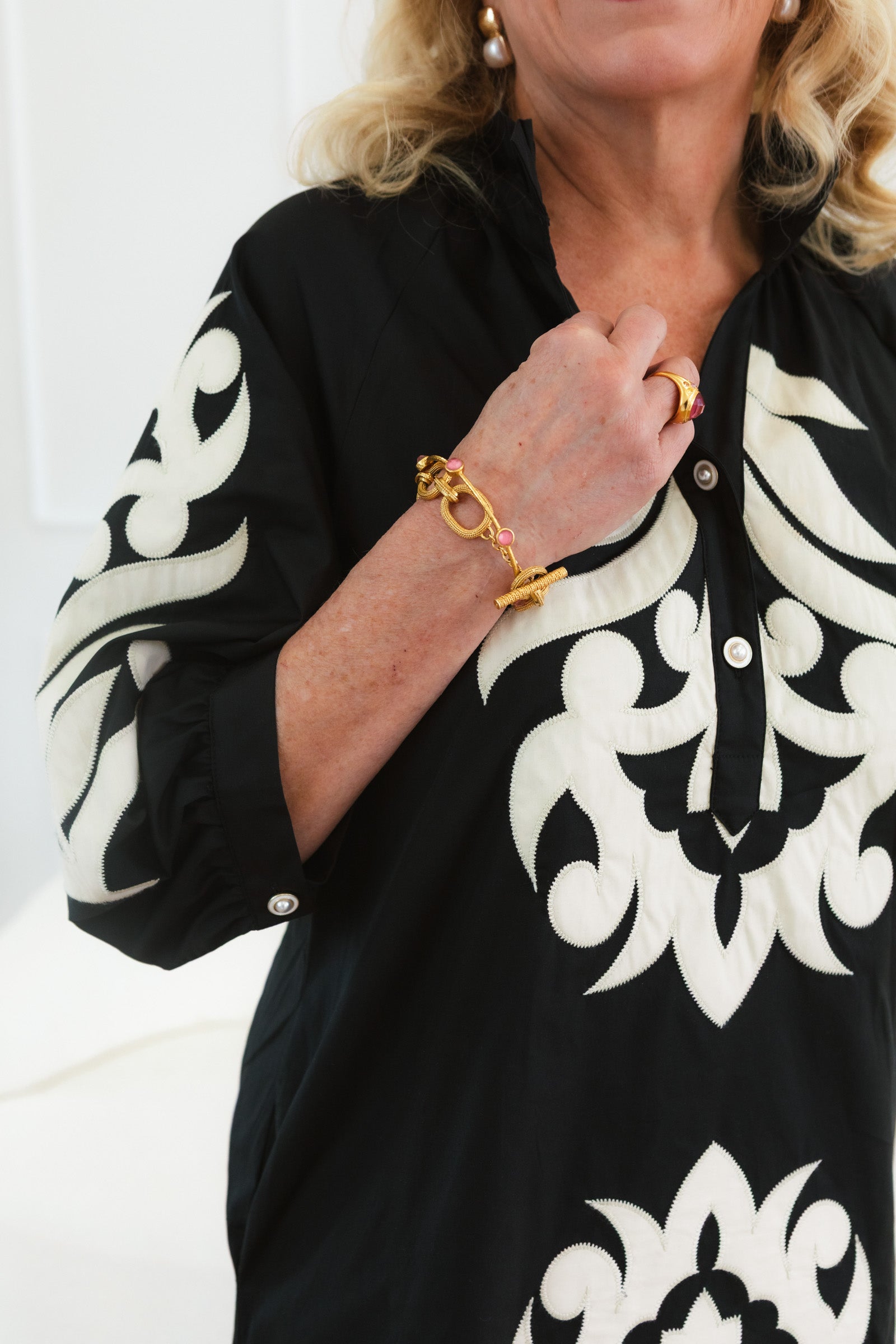 The Midnight Medallion Dress