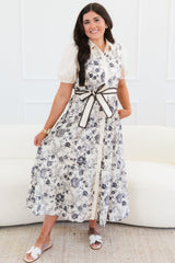 The Amberline Floral Midi Dress