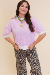 The Color Pop Stripe Top