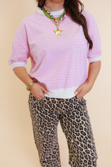 The Color Pop Stripe Top