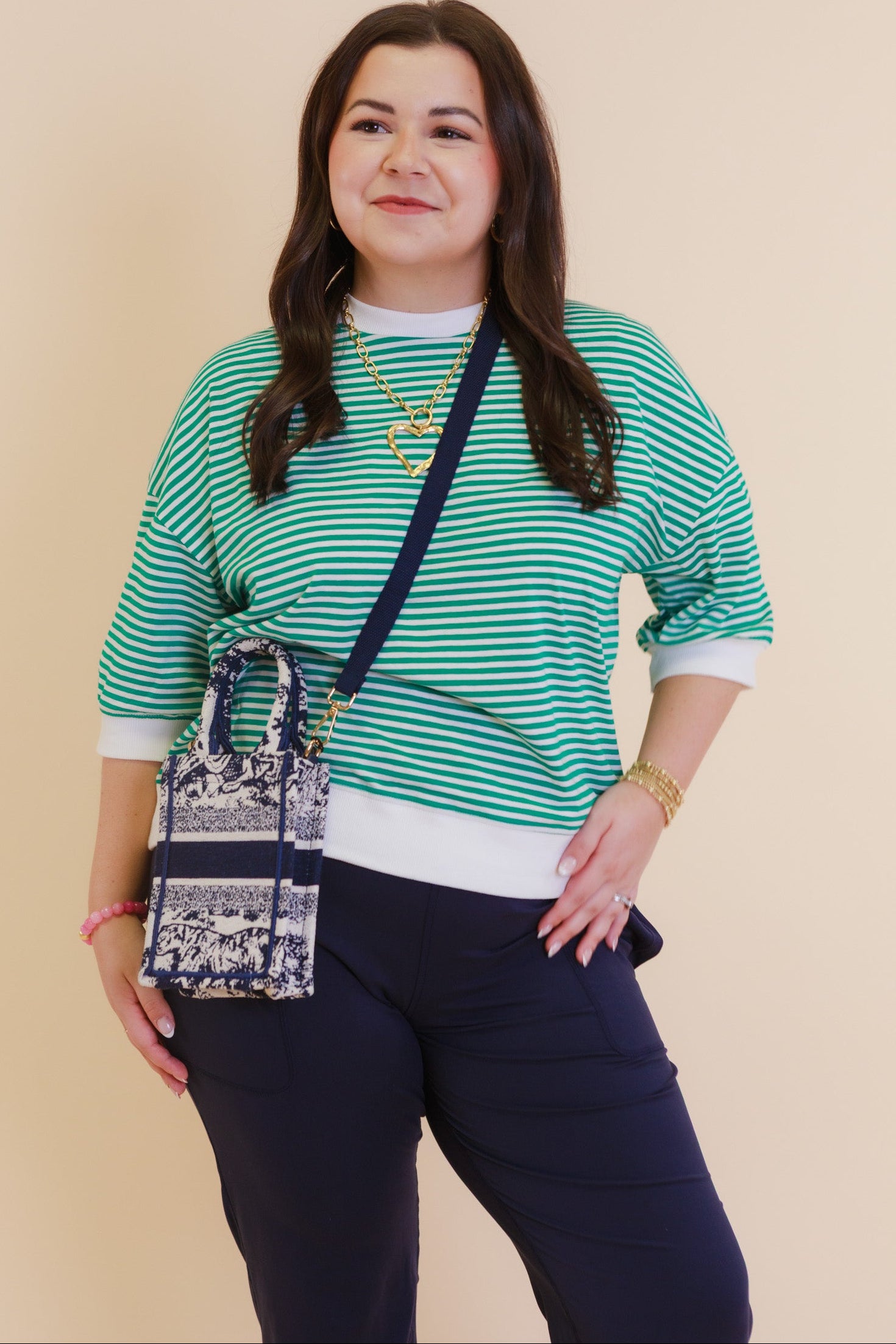 The Color Pop Stripe Top