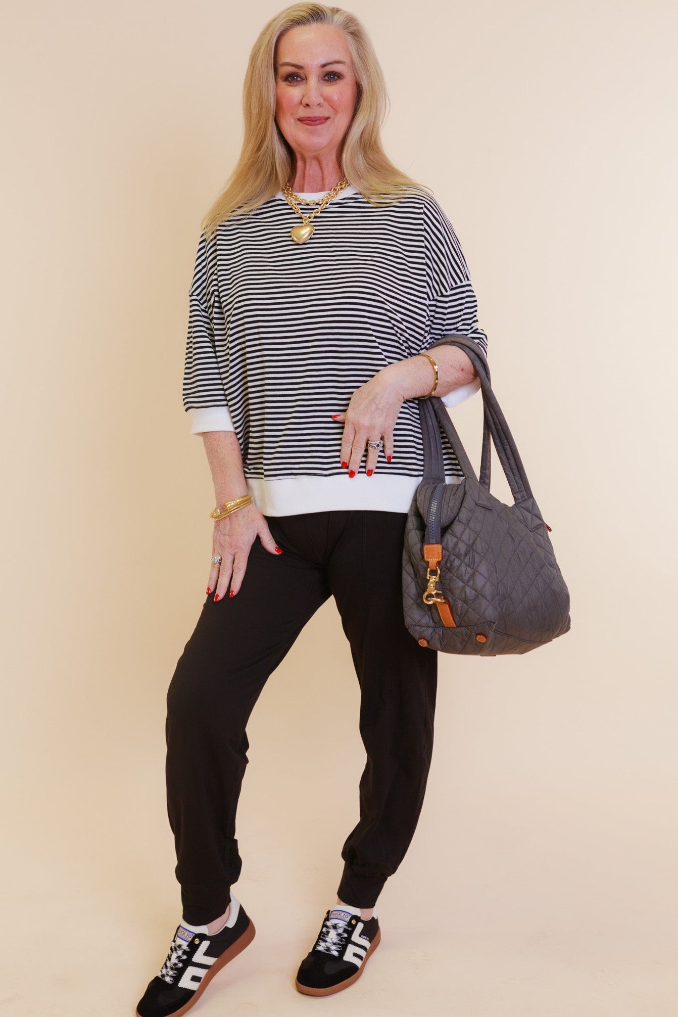 The Color Pop Stripe Top