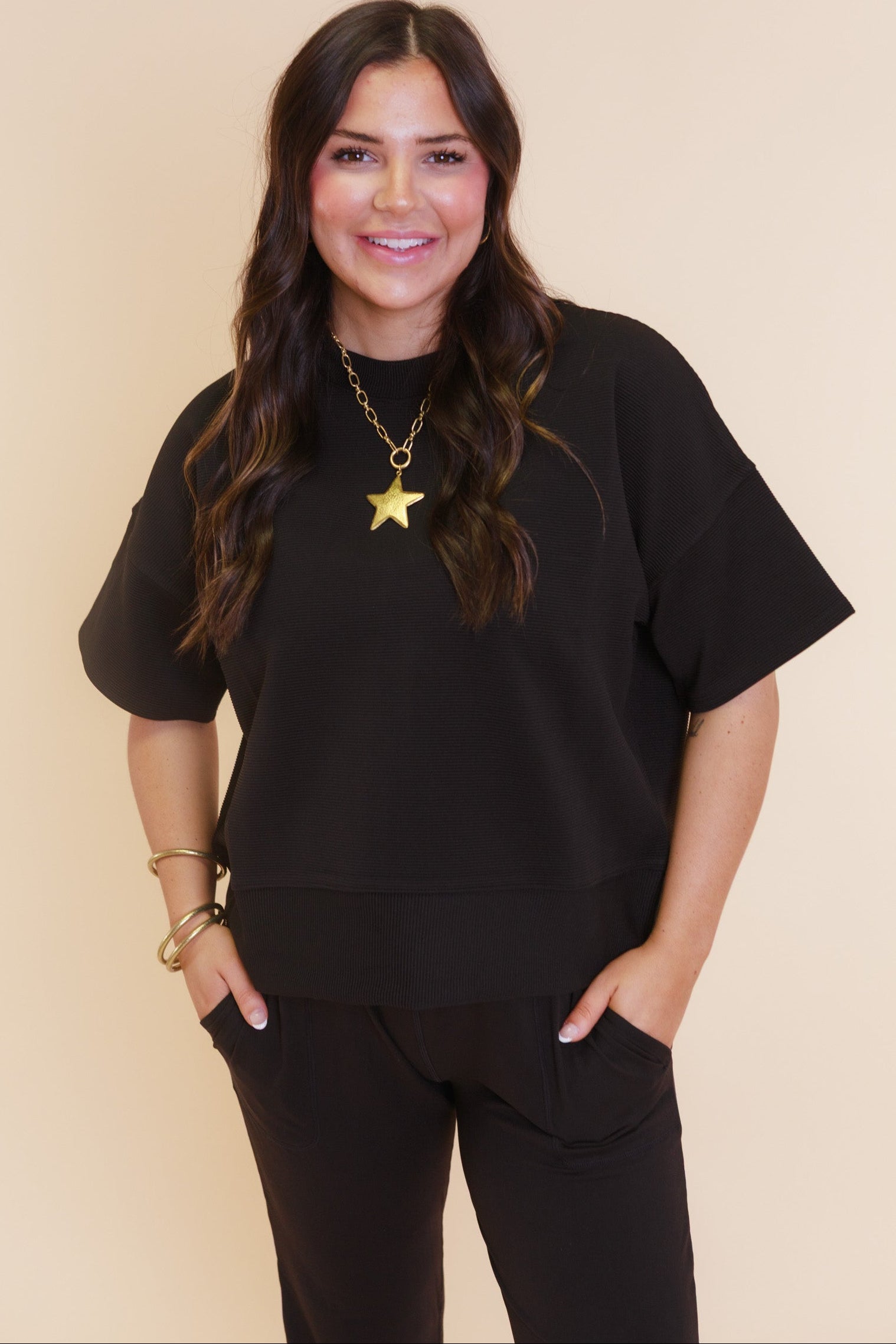 The Harmony Ribbed Tee