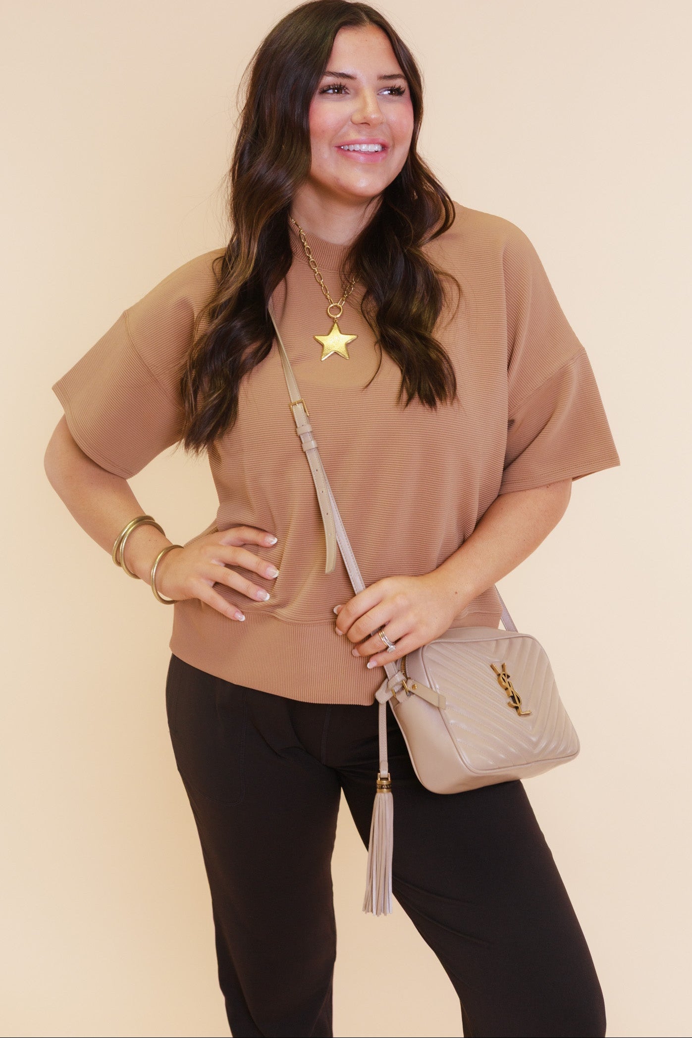 The Harmony Ribbed Tee