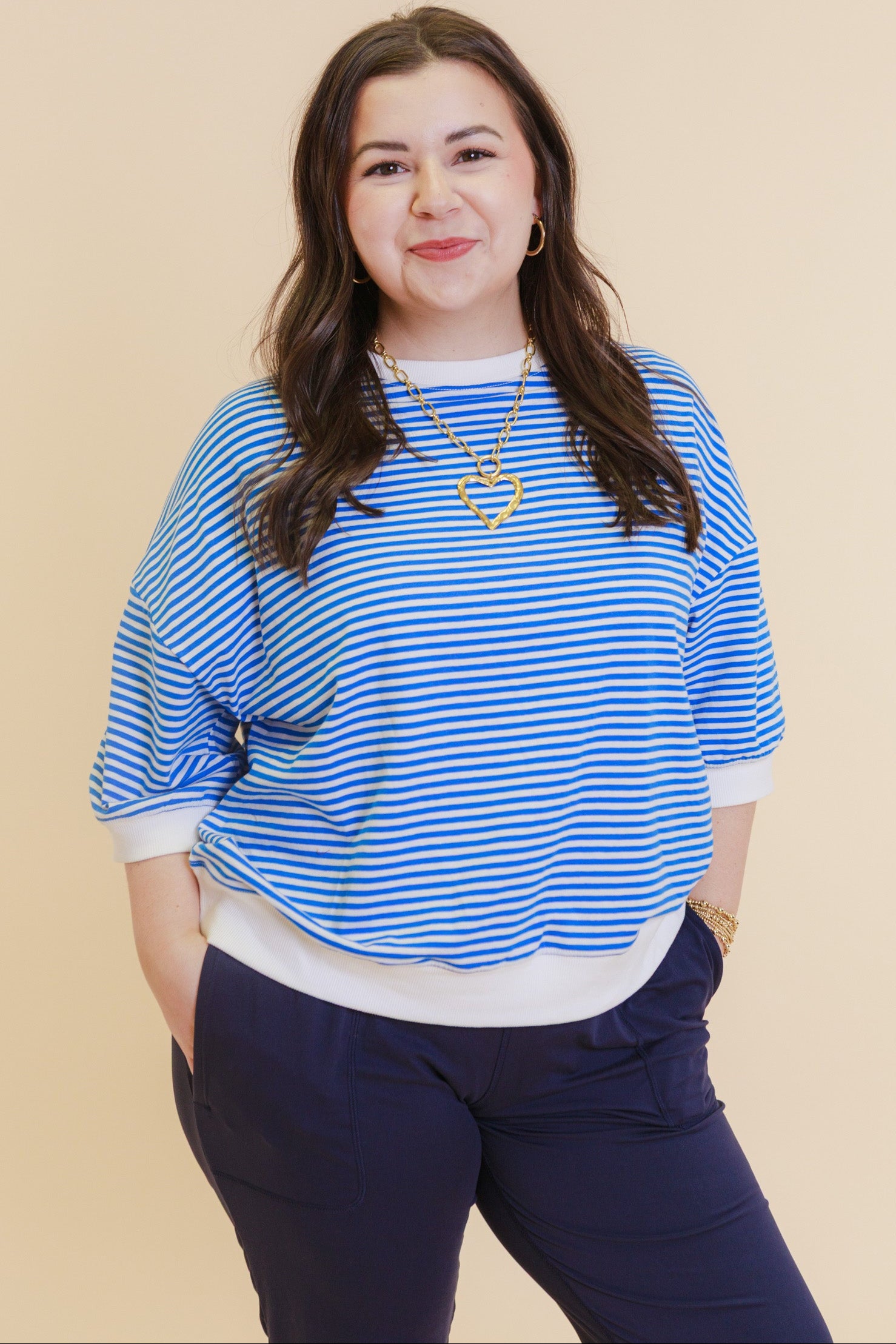 The Color Pop Stripe Top