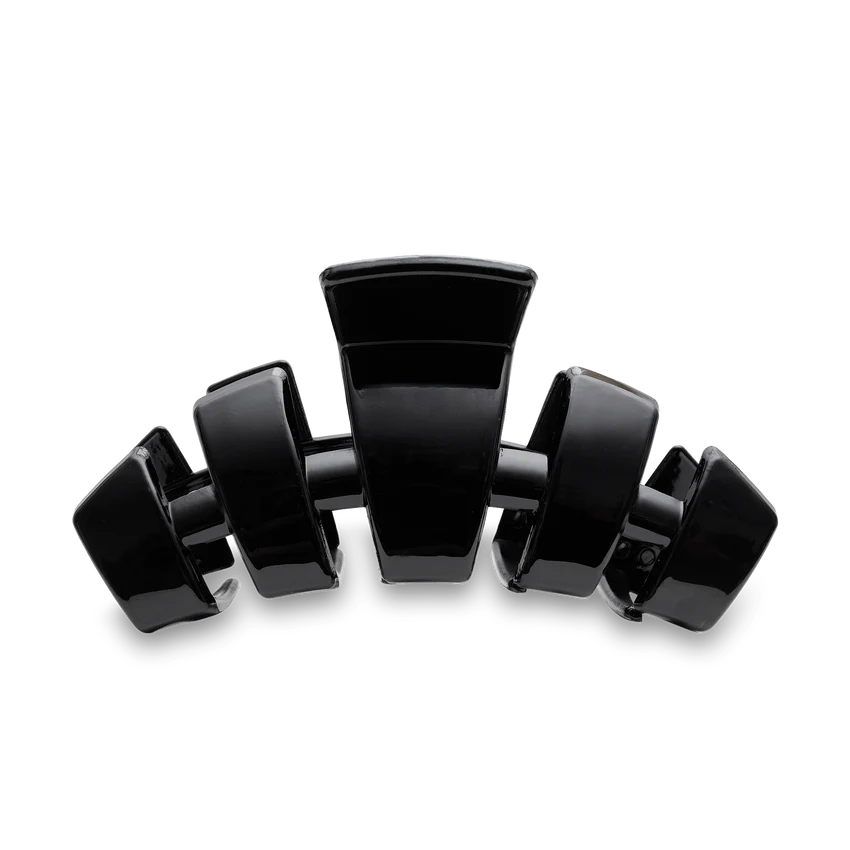Teleties | Classic Jet Black Large Hair Clip