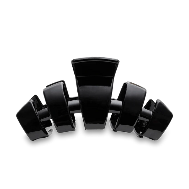 Teleties | Classic Jet Black Large Hair Clip