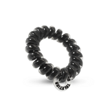 Teleties | Jet Black - Tiny Spiral Hair Ties