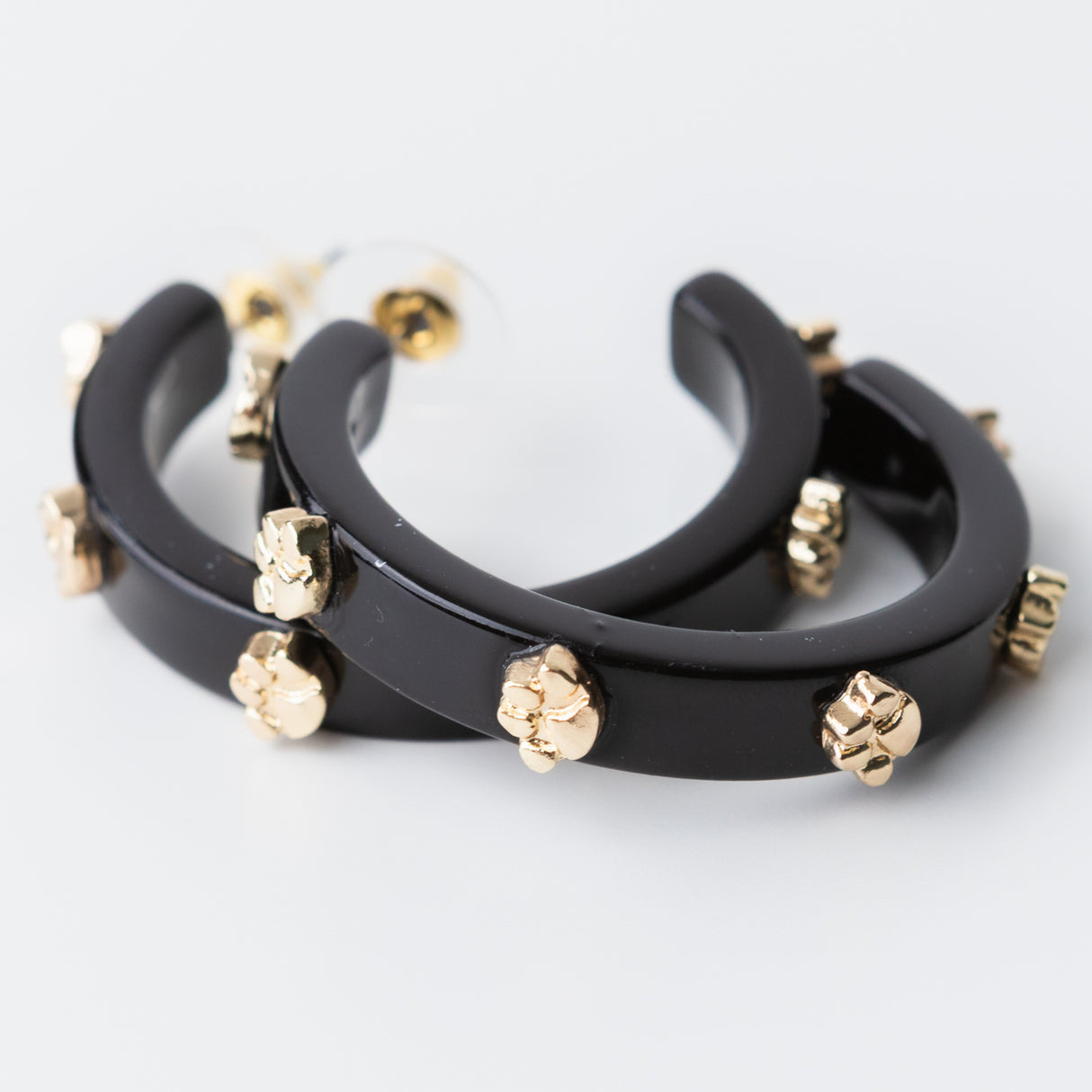 Paw Station Acetate Hoops