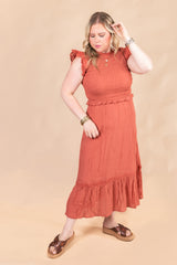 The Elara Midi Dress