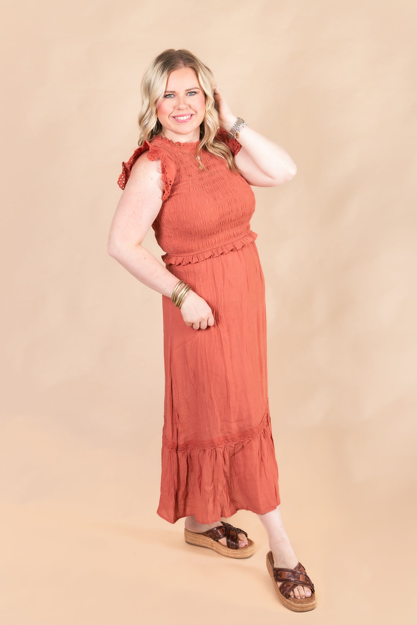 The Elara Midi Dress