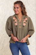 Juliane Embroidered Blouse