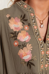 Juliane Embroidered Blouse
