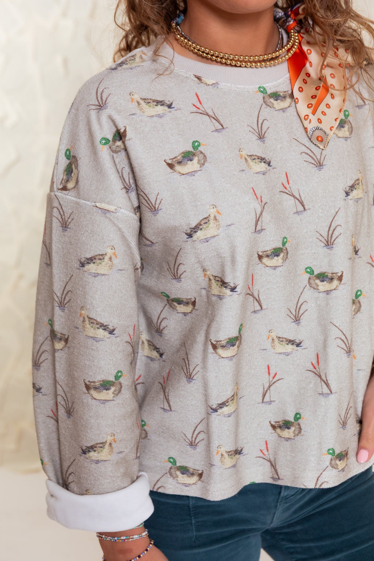 The Mallard Meadow Pullover