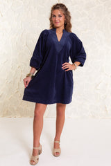 The Navy Notion Mini Dress