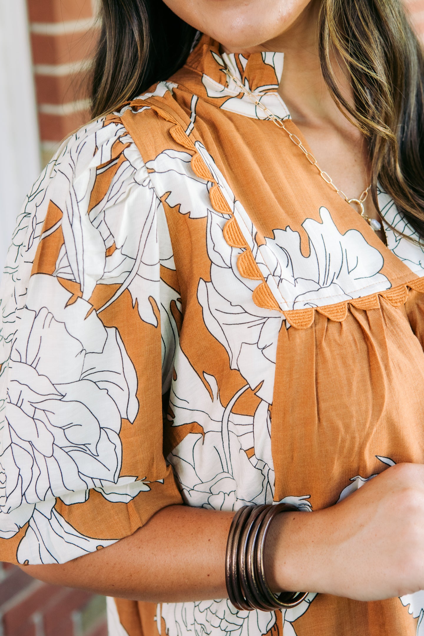 The Floral Ember Dress