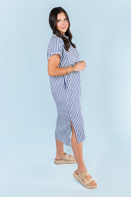 The Beaches are Calling Midi Dress