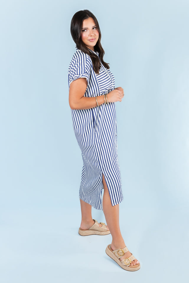 The Beaches are Calling Midi Dress